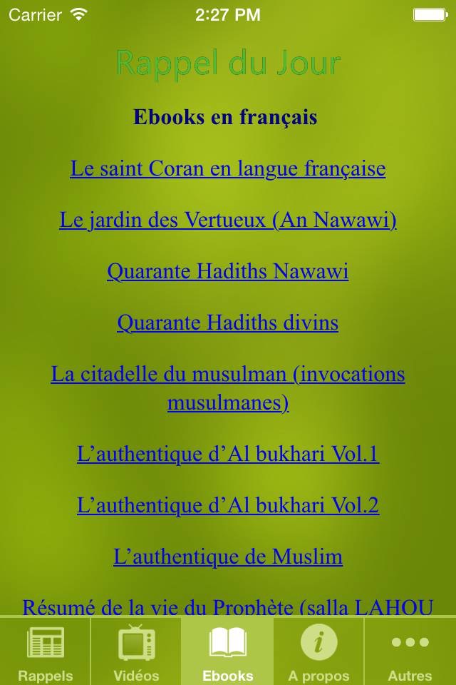 Rappel du Jour (Coran & Islam) screenshot 3