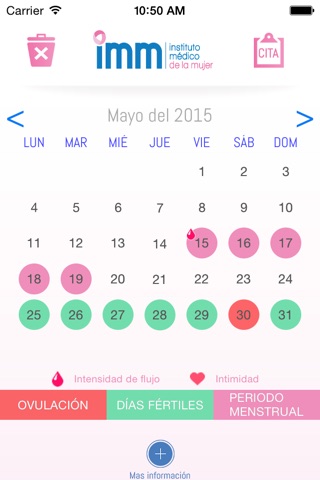 IMM Calendario screenshot 4