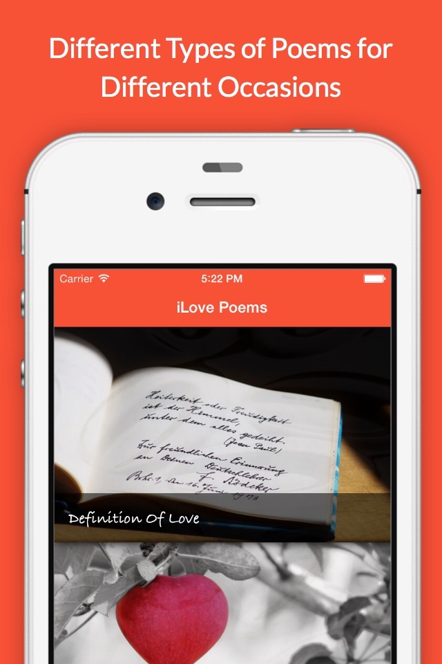 iLove Poems screenshot 2