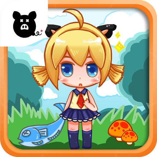 Cute Girl Run - Beauty, adventure Icon