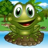 JFrog: A Frog in a Bog. Not a Tadpole. Not a Toad. It's a Super Frog, Bog's King. Jump through Turtles and Leafs.