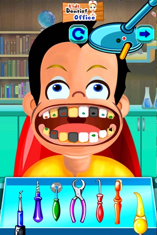 New Tiny Dentist Mania - South Asian Kids Edition for tooth fixing with fancy stickers screenshot 2