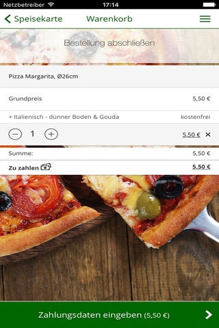 Pizza Hot Muenchen screenshot 3