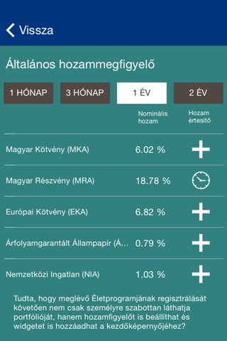 Allianz Utazás és Hozamok screenshot 2