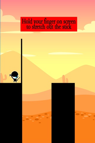 1eye Ninja stickman game - Run fast & Tap to stretch amazing stick to jump racer best arcade! screenshot 2