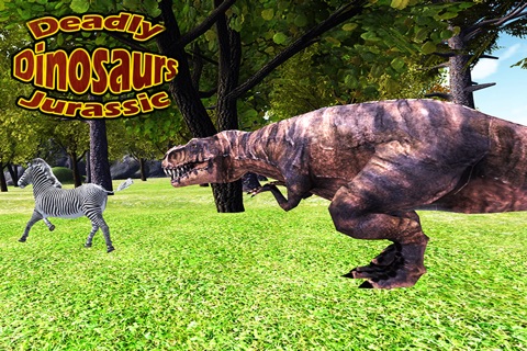 Deadly Dinosaur Jurassic T-Rex : Crazy Dino Animal Hunting in Ultimate Jungle Environment screenshot 4