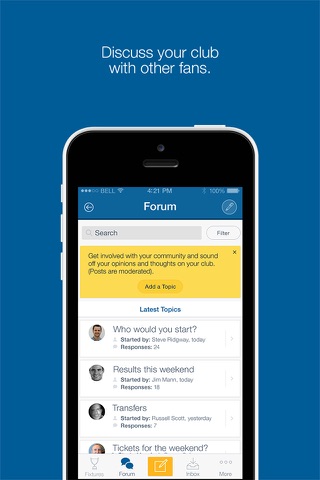 Fan App for Macclesfield Town FC screenshot 3