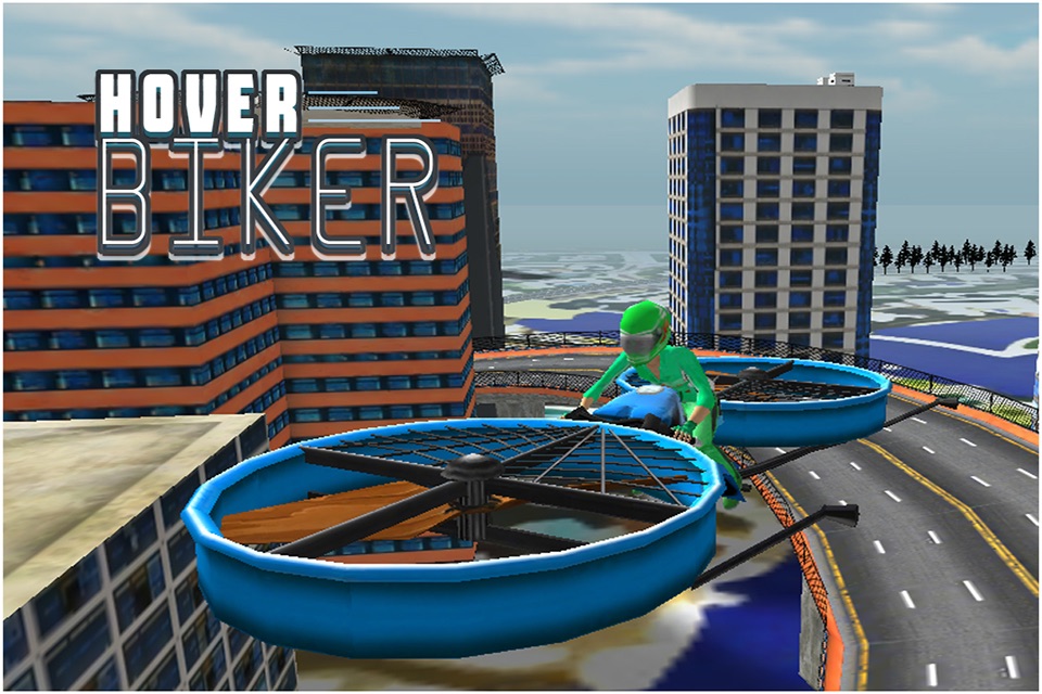 Hover Biker ( 3D Simulation Game ) screenshot 3