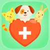 Cute Pet Vet Hospital Line Up - FREE - An Animal Doctor Match Pattern Game