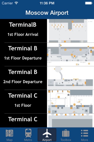 Moscow Offline Map - City Metro Airport screenshot 4