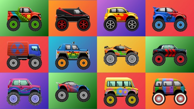 Monster Trucks for Babies(圖2)-速報App