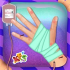 Cirugía de la mano - loco cirujano belleza de la piel y el médico del hospital juego icon