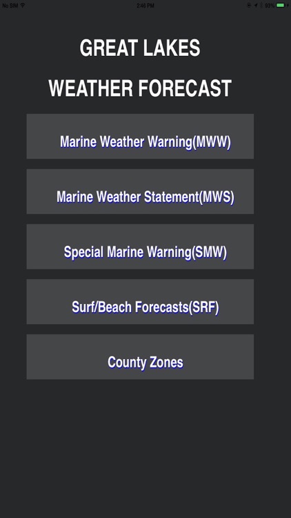 Great Lakes of USA Weather Forecast
