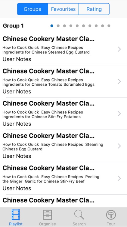 Chinese Cookery Master Class