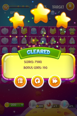 Juicy Pet Crush - Alien Galaxy World screenshot 2