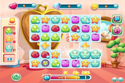 Candy Gem Mania - Fun Match 3 Puzzle Game for Kids screenshot 2