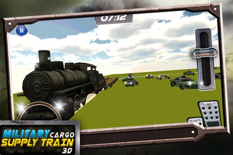 Military Cargo Train Driver 3D: Transporting Simulation screenshot 3