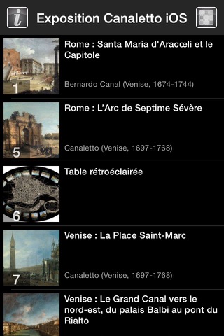 CANALETTO, Rome – Londres – Venise. Le triomphe de la lumière HD screenshot 4