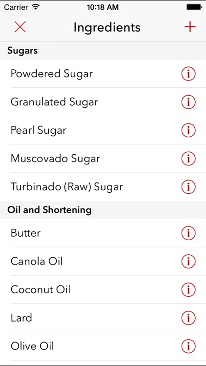 Cake - ingredient conversion app