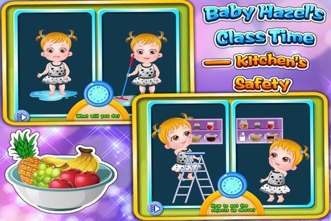 Baby Hazel's Class Time : Kitchen's Safety screenshot 2