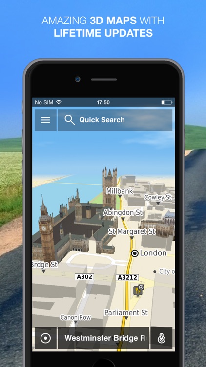 NLife Western Europe Premium - Offline GPS Navigation, Traffic & Maps