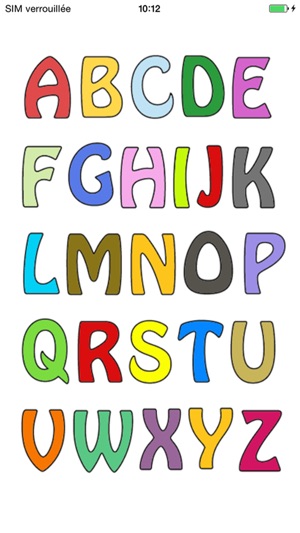 French Alphabet