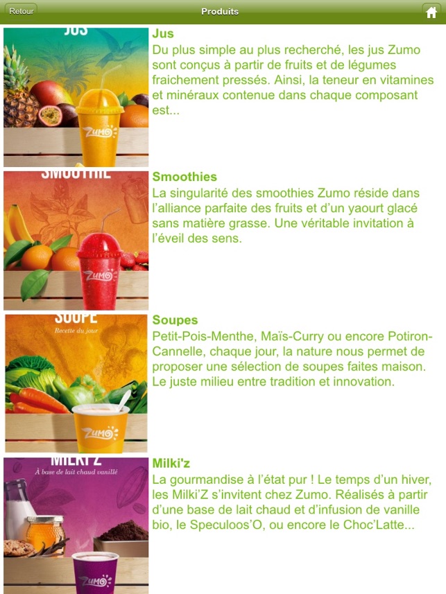 Recette Smoothie Zumo