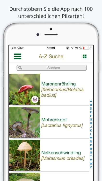 Pilze bestimmen - erleben Sie die Natur und lernen Sie, die 100 wichtigsten heimischen Pilzarten zu unterscheiden screenshot-3
