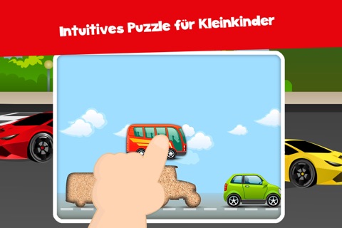 Cars, Trains and Planes Sound Puzzle for Toddlers screenshot 4