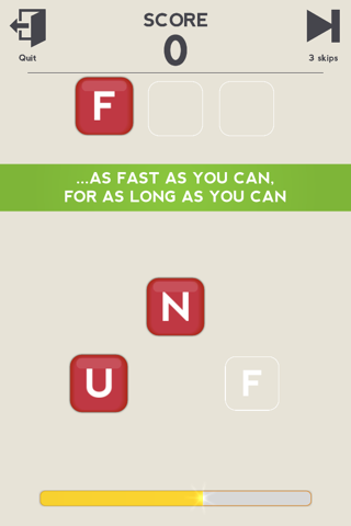 3 Little Letters - Unscramble Text to Find Words screenshot 2