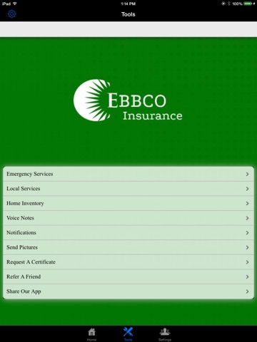 Ebbco Insurance HD screenshot 2