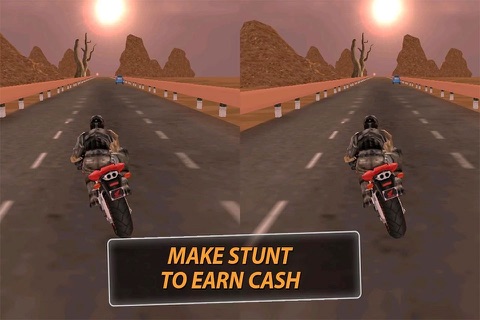 Highway Stunt Bike Riders VR screenshot 3