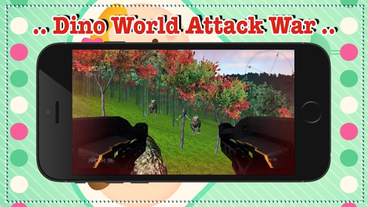 dinosaur world attack war screenshot-3