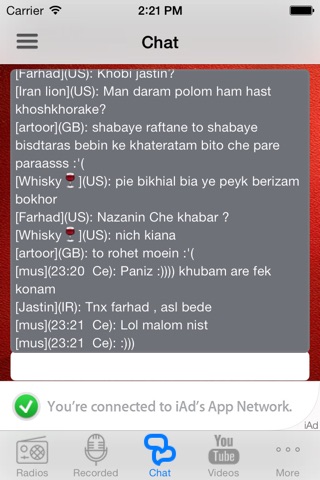 Farsi Radio screenshot 3