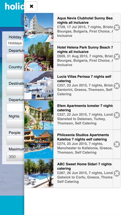 Holiday Search Engine - Vacations, Flights and Holidays Worldwide screenshot-3