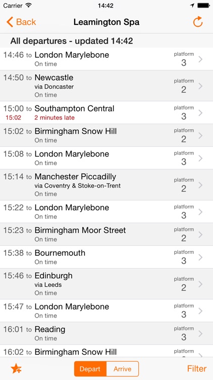 UK Train Times