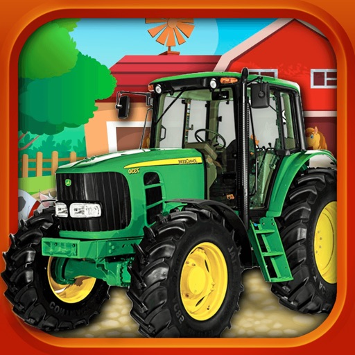 Farm Tractor Simulator Washing Icon