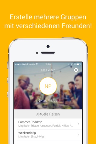 TravelMate - Split travel costs! screenshot 4