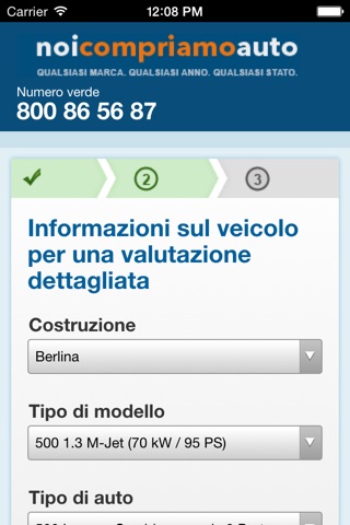 Noicompriamoauto.it screenshot 2