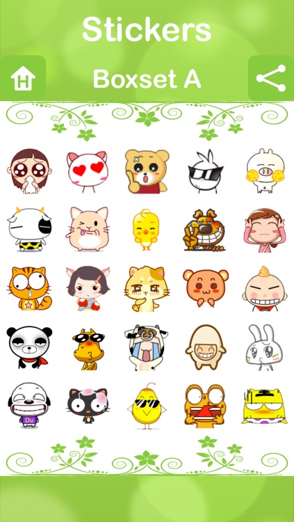 Stickers for Facebook Messenger, WeChat, Viber & WhatsApp...etc screenshot-3