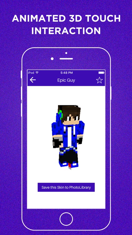 PE Boy Skins for Minecraft Game