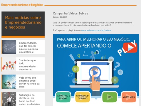 Boletim do Empreendedor screenshot 2
