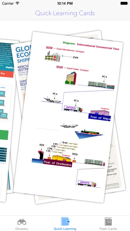Shipping Terms Glossary & Quicking-Learning Flashcard: Latest facts sheet and definition with video illustrations screenshot-3