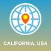 California, USA Map - Offline Map, POI, GPS, Directions