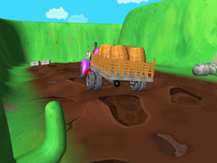 Delivery Truck Driver 3D