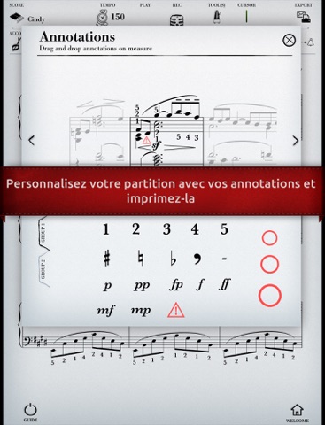 Play Debussy – Arabesque n°1 (partition interactive pour piano) screenshot 4