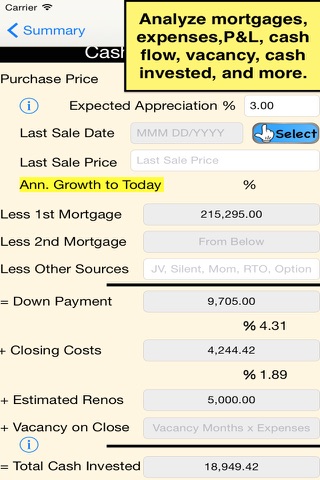 GoldMine Rent Analyzer-USA screenshot 3
