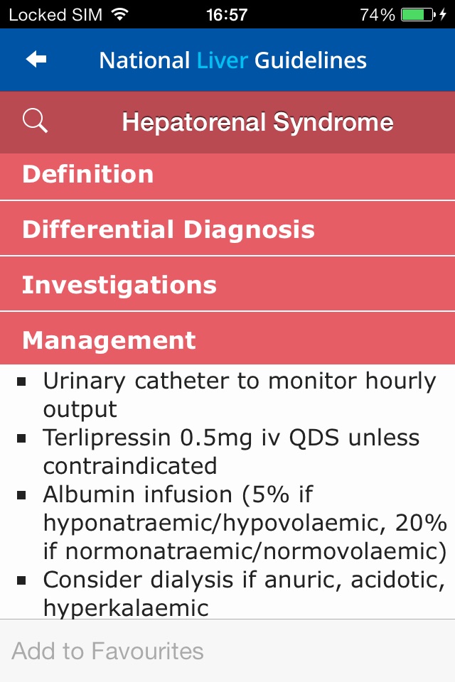 SVUH National Liver Guidelines screenshot 3