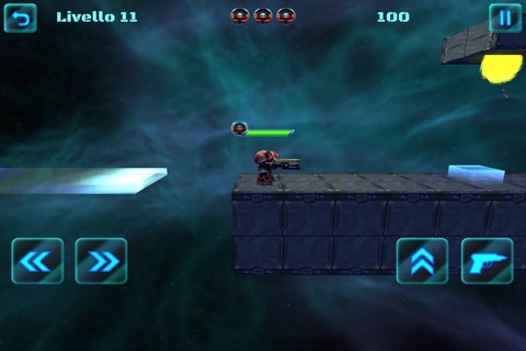 Robot Warfare: 3D Sci-fi Platformer screenshot 2