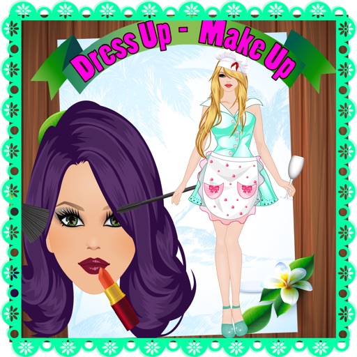 Cindy In Kitchen Dress Up Make up Game Icon